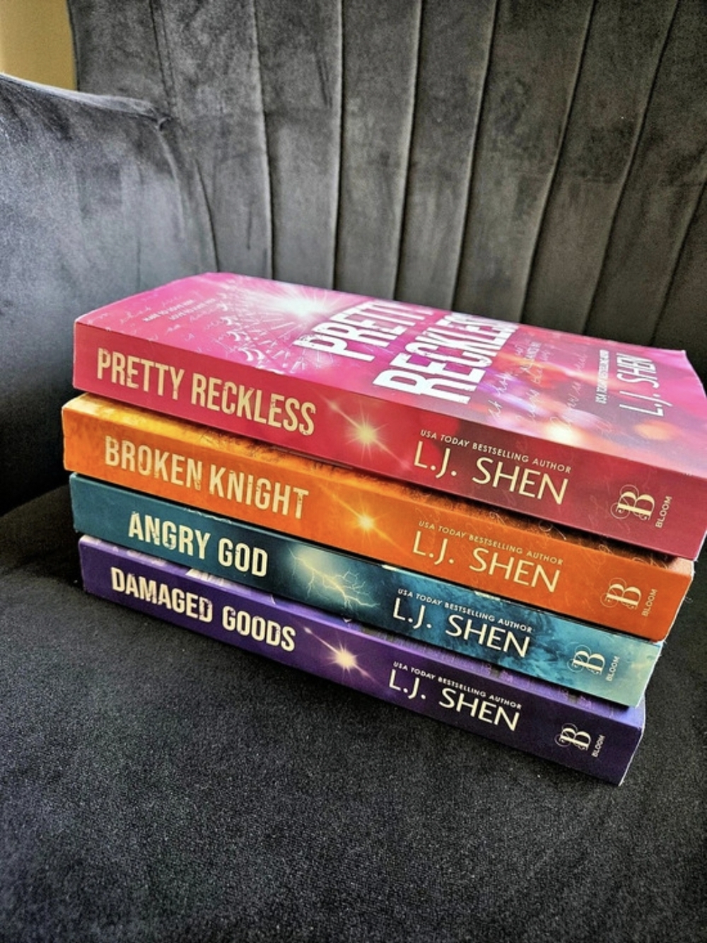 Pretty Reckless, Broken Knight, Angry God & Damaged Goods 4-Book
